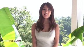 Chihiro Akino seduces with perfect body in passionate creampie session cum inside her