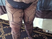 Want to jerk off your cock? Here is some encouragement for you - fat bbw ssbbw in fishnet pantyhose
