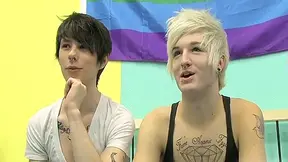 Emo Couple Go For It