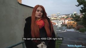 Hot Redhead with a Fantastic Bubble Butt Fucked by a Stranger