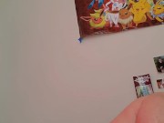 Trans boy Fucks Himself to the Thought Of Daddy's Cock