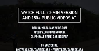 daringkiara - Daring Kiara's Spider-Man Stripdown: Public Flashing Challenge