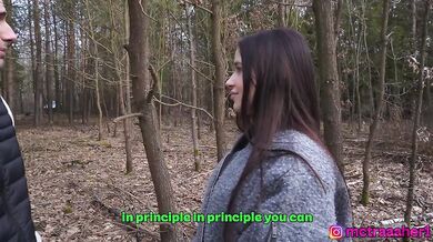 Forest owner banged a young, beautiful mushroom hunter │McTraaaher