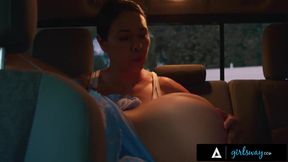 Femdom MILF Spanks Gushes Chokes Blonde BDSM Pussy Wreck