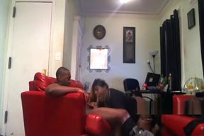 Hood DL let Trans Suck Str8 dick