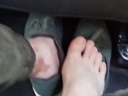 On the way to work, don't let the driver see