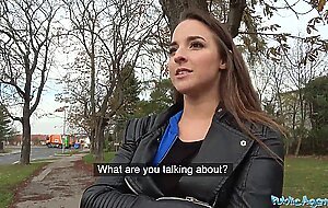 Public agent amirah adara fucks a stranger while her bf waits