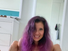 Pregnant Redhead Webcam Masturbation