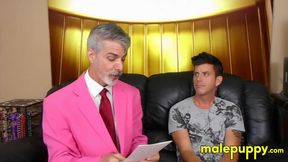 Jezz Drizzle will get a food tickle when he gets the wrong answer on a game show