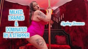 Milked, Drained & Dominated by a Stripper - Sydney Screams Manipulates You and Fucks You As She Drains Your Wallet - HD 720 WMV