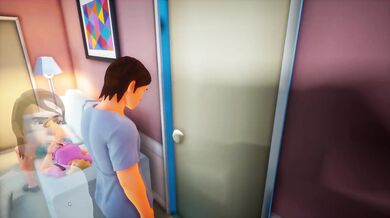 Monolith Bay - Voyeur at school lockers (2)