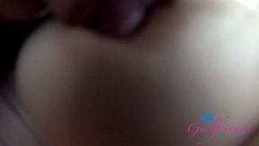 Odessa with her pretty eyes comes over and gets pussy licked then sucks your cock POV