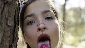 Svetlanna's "USSR soldier's blowjob on red dildo"