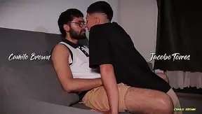Young Latino Jakobo Delivers Hot Blowjob to Stepmoms Husband – StepTwinks 18+