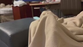 Movie Night Foot Tease: Best Friend Plays With My Bare Soles & I Make Him Precum Until I Cum