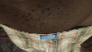 Nasty brunette pounded in the ass with creamy finish