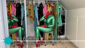 Horny rubber fuckdoll