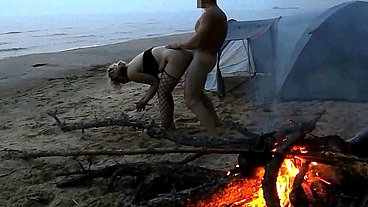 Night fucking on island