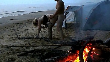 Night fucking on island