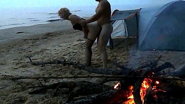 Night fucking on island