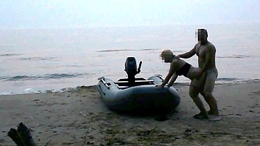 Night fucking on island