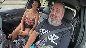 Mais Uma Carioca Na Carona Desceu A Serra Dando O Cuzinho No Carro - Talita Lima 41 Min