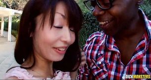 Marica Hase Takes on Black BBC Monster in Interracial Blowjob Showdown