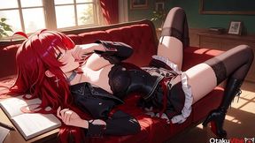 slut rias was confused and fucked by the entire teaching staff [ai]