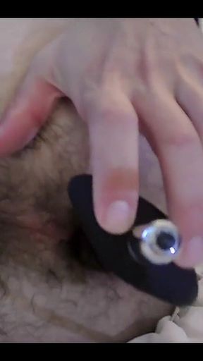 Twink Cum Anal Vibrator Tied up Balls