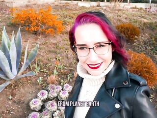 KISSCAT love Breakfast with Sausage - Public Agent Pickup Russian Student for Outdoor Sex 4k