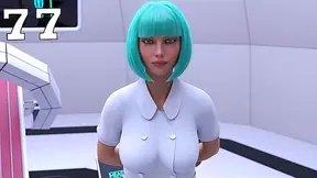 Buxom Alien Nurse Tempts Astronaut with Seductive Blowjob Creamy Escape