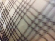Trans Domme sits on your face and calls you a good boy in fishnets