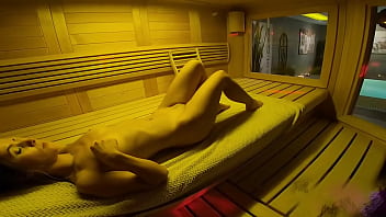 Steamy Sauna Seduction: Big Ass Babe Gets Pounded Hard