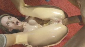 Amateur babe gets destroyed by 13-inch monster cock