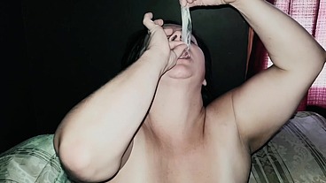 Fucks with Condom Sucks Cum Out - REMASTER