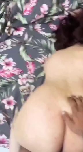 Punjabi cheating wife with big tits shows off her ass in India