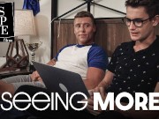 Closeted Jock Seduces Nerdy Twink During Study Session - Justin Matthews, Trevor Harris - TrueMale