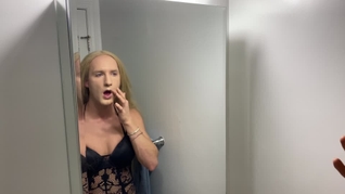Sexy Blonde Drag Transformation