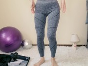 test fascial gun fascial小姐姐开箱评测网红健身按摩仪筋膜枪 污老师炎炎