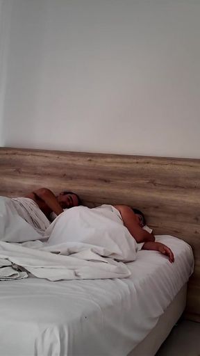 Sharing a Hotel room with my sexy StepMom is a risky Endeavor   Clip 1