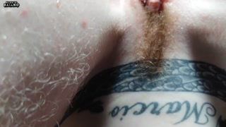 Hot blonde wanted a massage but ended up taking broth in her tight ass