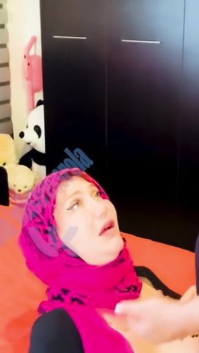 Arab Girl with Her Step-brother