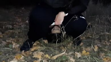 Facesitting in my girlfriend in the dark forest - Lesbian_illusion