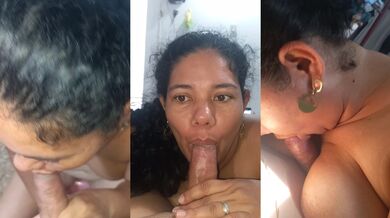 Her throat pool drowning deep in thick cum