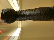 Guy fucking bam dildo