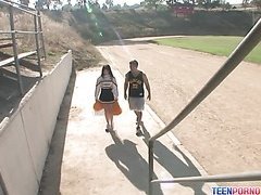 Cheerleader Ashlyn Rae Fucked By Coach part 1