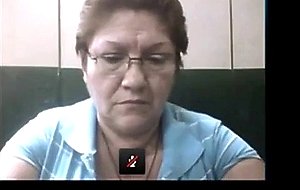 Fat granny webcam
