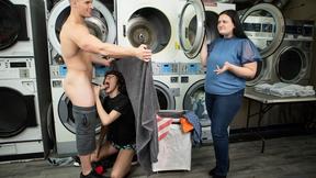 ”Laundry turns into a gay bareback cage - Malik Delgaty , Cristiano”