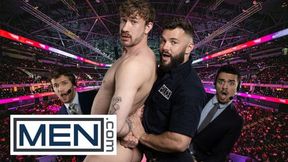 STUDS - Hayden Harding Catches Streaker Evan Jordie And Gets Smashed Stiff Against The Wall