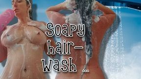 Soapy Hair wash wmv